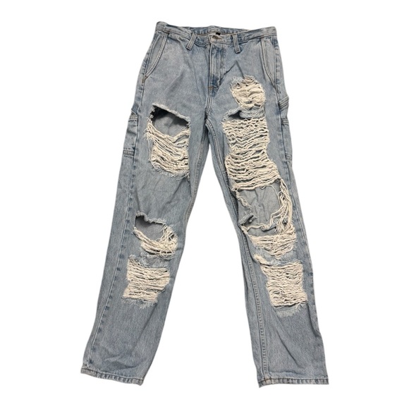 CARMAR DENIM RIPPED JEANS